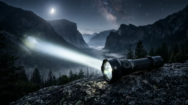 Lumintop vs Olight EDC flashlight performance and beam comparison